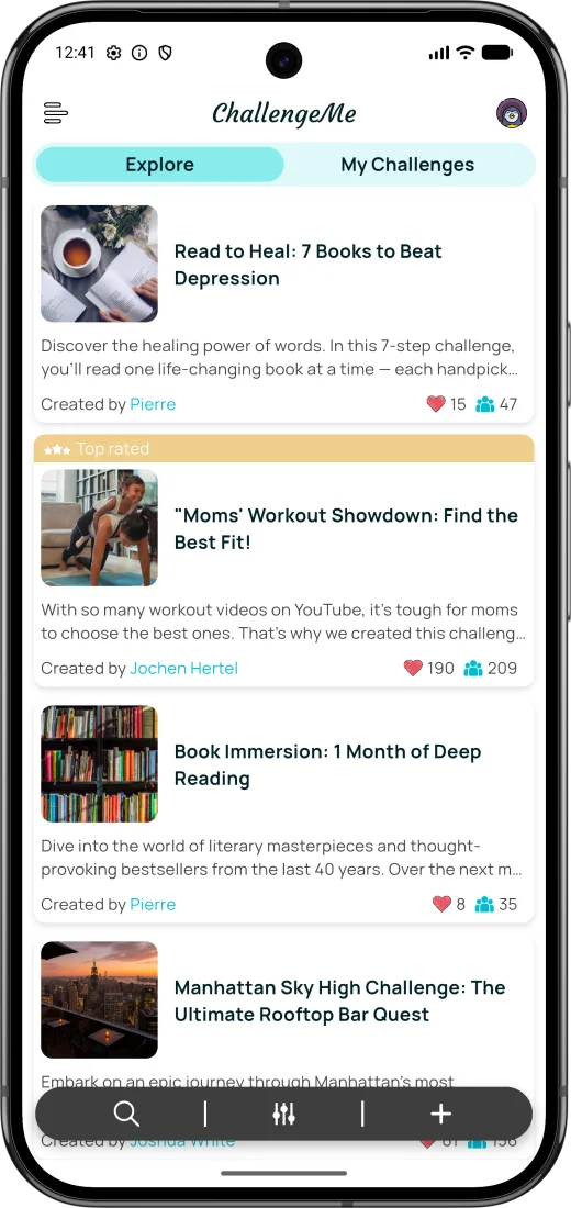Invite others, complete tasks, and have fun together